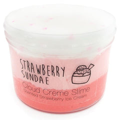 Strawberry Sundae Cloud Creme Slime