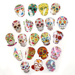 Sugar Skull Dia De Los Muertos Butter Rainbow Sprinkles Fall Halloween Slime Fantasies Shop Sticker Options