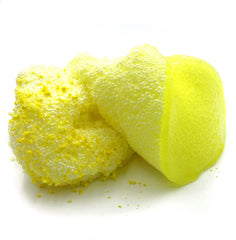 Sugared Lemon Cupcake Yellow Microfloam Crunchy Slime Fantasies 8oz Unboxed