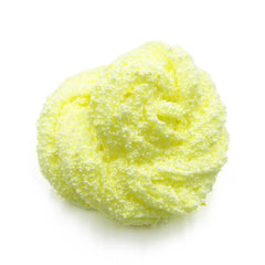 Sugared Lemon Cupcake Yellow Microfloam Crunchy Slime Fantasies Swirl