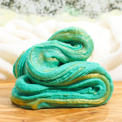 The Frog Price Cloud Creme Green Gold Butter Slime Fantasies Shop Swirl Layered
