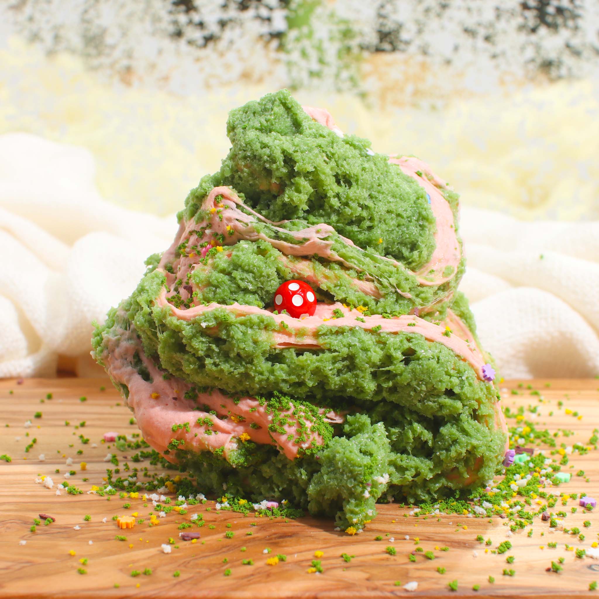 Toadstool Garden Cottagecore Cute Crunchy Mushroom Slime Fantasies Shop Swirl Layerd