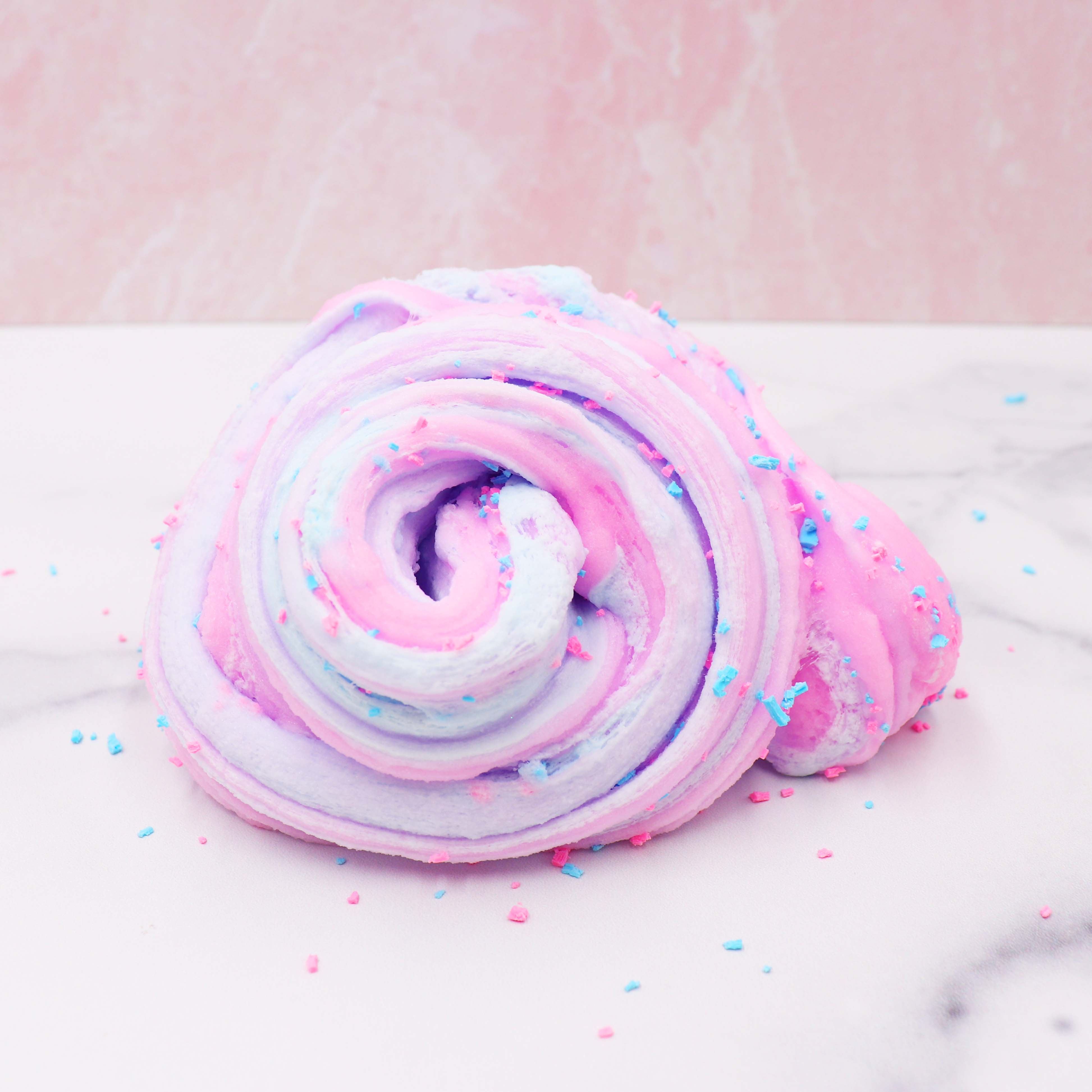 Unicorn Ice Cream Cotton Candy Blue Pink Cloud Creme Butter Slime Fantasies Shop Swirl
