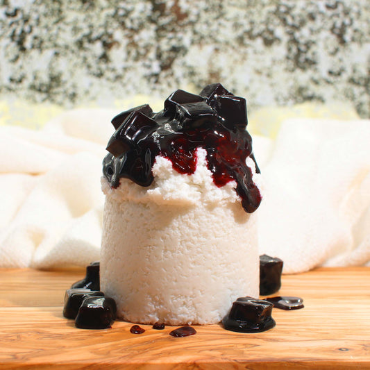 Vanilla Rice And Blueberry Crunchy Jelly Cube Snow Fizz Crunchy Slime Fantasies Shop 9oz Unboxed