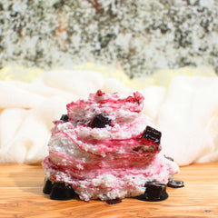 Vanilla Rice and Blueberry Crunchy Jelly Cube Snow Fizz Crunchy Slime Fantasies Shop Swirl