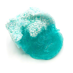 Aquamarine Crunchy Clear Glue Floam
