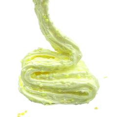 Banana Cream Pie Crunchy Layered Sprinkles Yellow Butter Floam Slime Fantasies Shop Drizzle