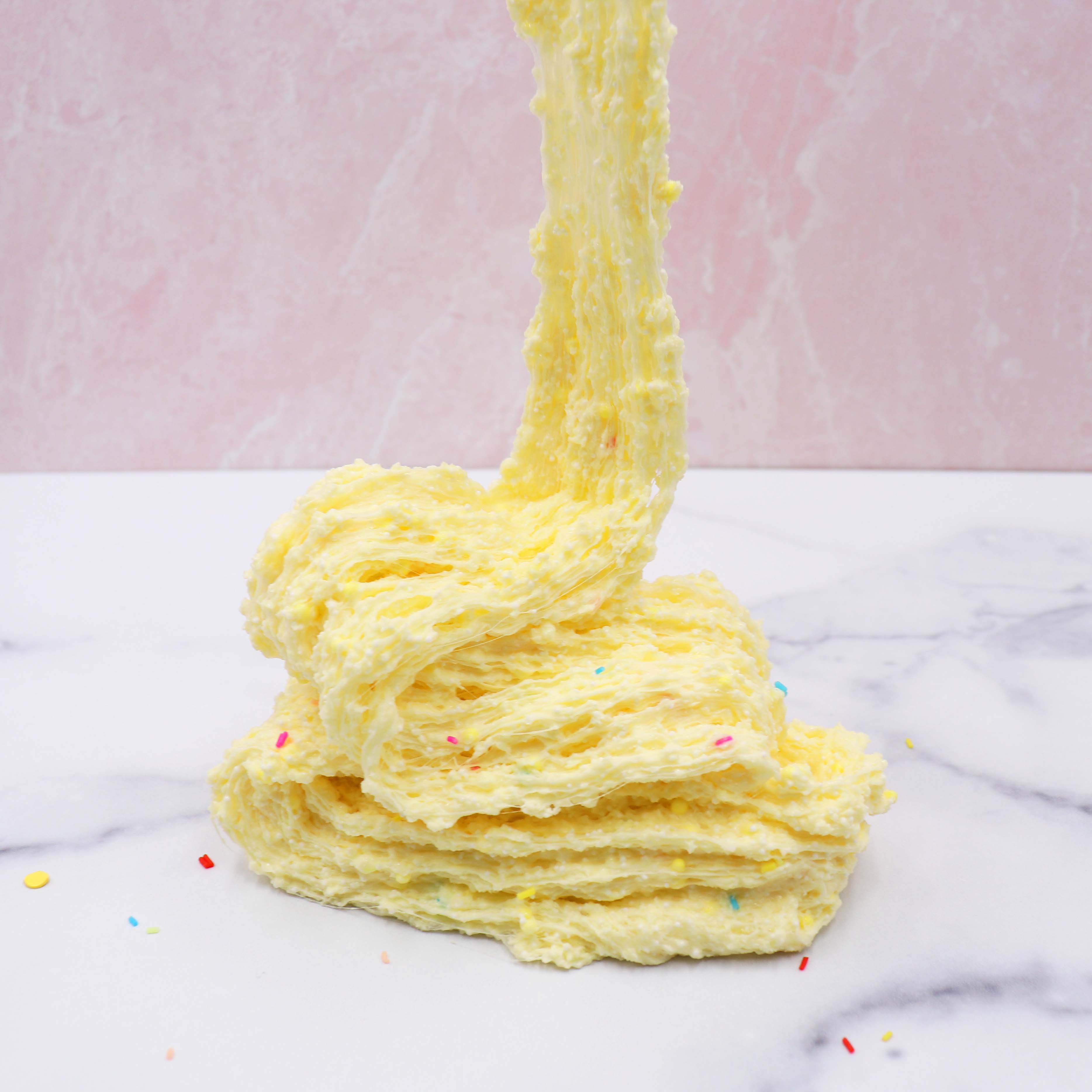 Banana Cutie Yellow Sprinkles Fruity Fruit Crunchy Snow Fizz Slime Fantasies Shop Drizzle