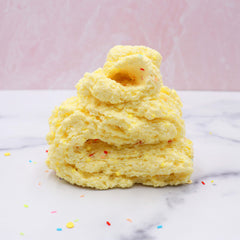 Banana Cutie Yellow Sprinkles Fruity Fruit Crunchy Snow Fizz Slime Fantasies Shop Swirl Layered