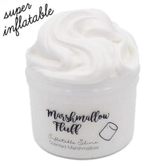 Marshmallow Fluff White Inflatable Slime Fantasies Shop 8oz Front View