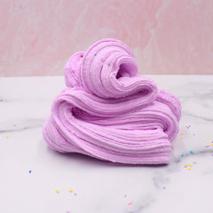 Blueberry Babe Purple Yellow Sprinkles Fruity Fruit Creamy Soft Cloud Creme Slime Fantasies Shop Swirl Layered Mixed