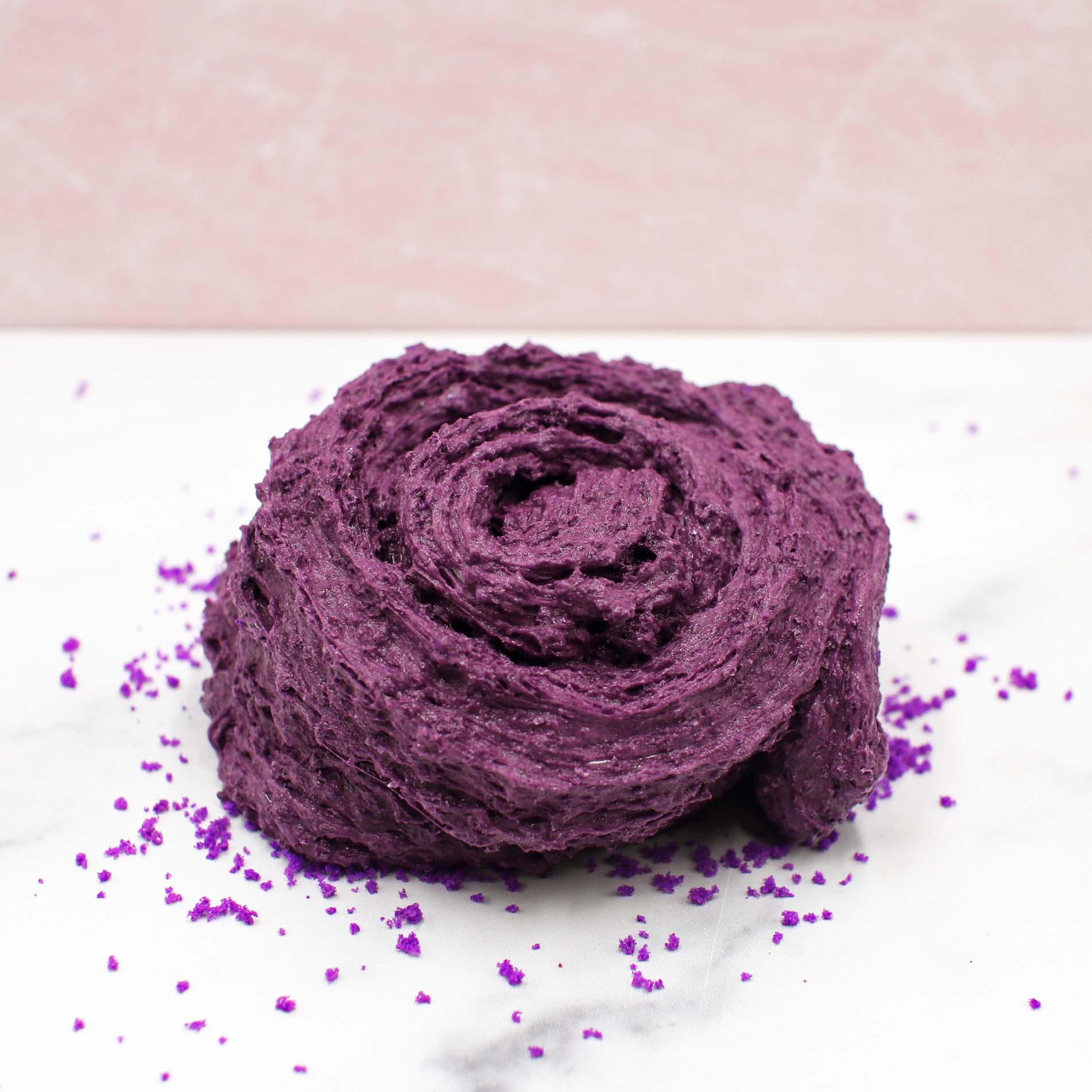 Blueberry Cake Crunch Purple Butter Snow Fizz Crunchy Slime Shop Swirl Mixed