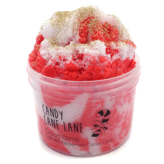Candy Cane Lane Cloud Slime