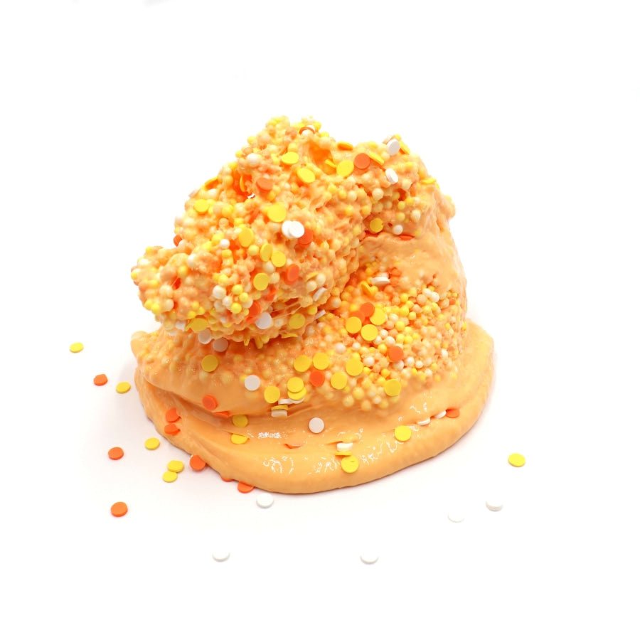Candy Corn Crunch Orange Crunchy Floam Fall Halloween Slime Fantasies Shop 8oz Unboxed