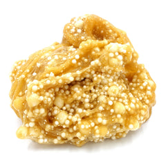 Caramel Corn Crunchy Clear Glue Floam Slime Swirl Layered