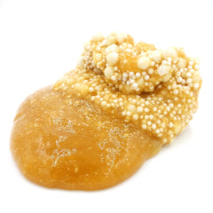 Caramel Corn Crunchy Clear Glue Floam Slime 8oz Unboxed