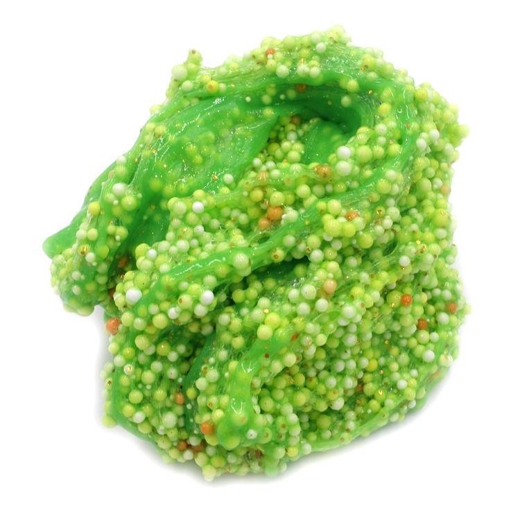 Christmas Tree Sparkle Crunchy Clear Glue Floam