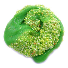 Christmas Tree Sparkle Crunchy Clear Glue Floam