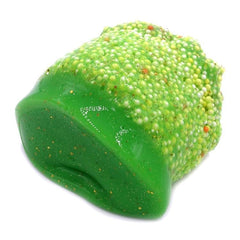 Christmas Tree Sparkle Crunchy Clear Glue Floam
