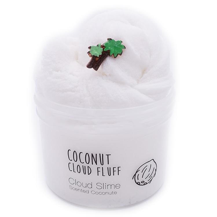 Rainbow Cloud Slime Collection Coconut (White)