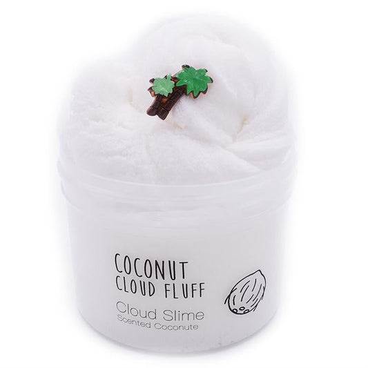 Rainbow Cloud Slime Collection Coconut (White)