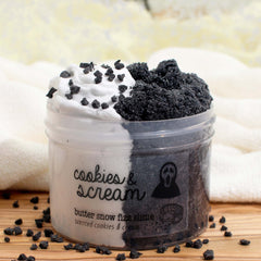 Cookies and Scream Cookies Cream Halloween Crunchy Slime Fantasies Shop 9oz Front View