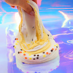 Stranger Things Elevens Short Stack Waffle Eggo DIY Clay Slime Fantasies Shop Unboxed Pull