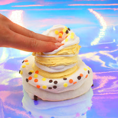 Stranger Things Elevens Short Stack Waffle Eggo DIY Clay Slime Fantasies Shop Hand