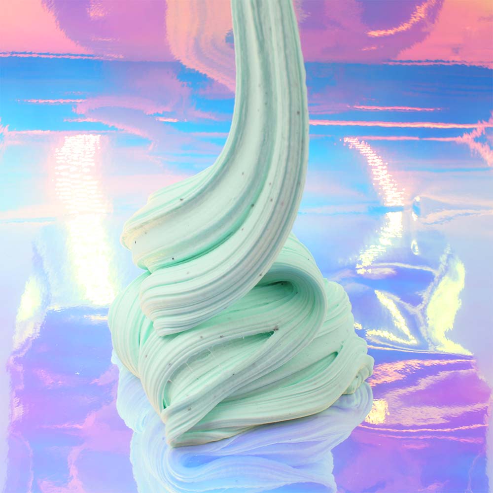Scoops Ahoy Stranger Things Mind Flayer Mint Ice Cream DIY Clay Slime Fantasies Shop Drizzle Mixed