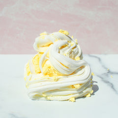 Starbucks Lemon Loaf Cake DIY Clay Butter Slime Fantasies Shop Swirl Layered