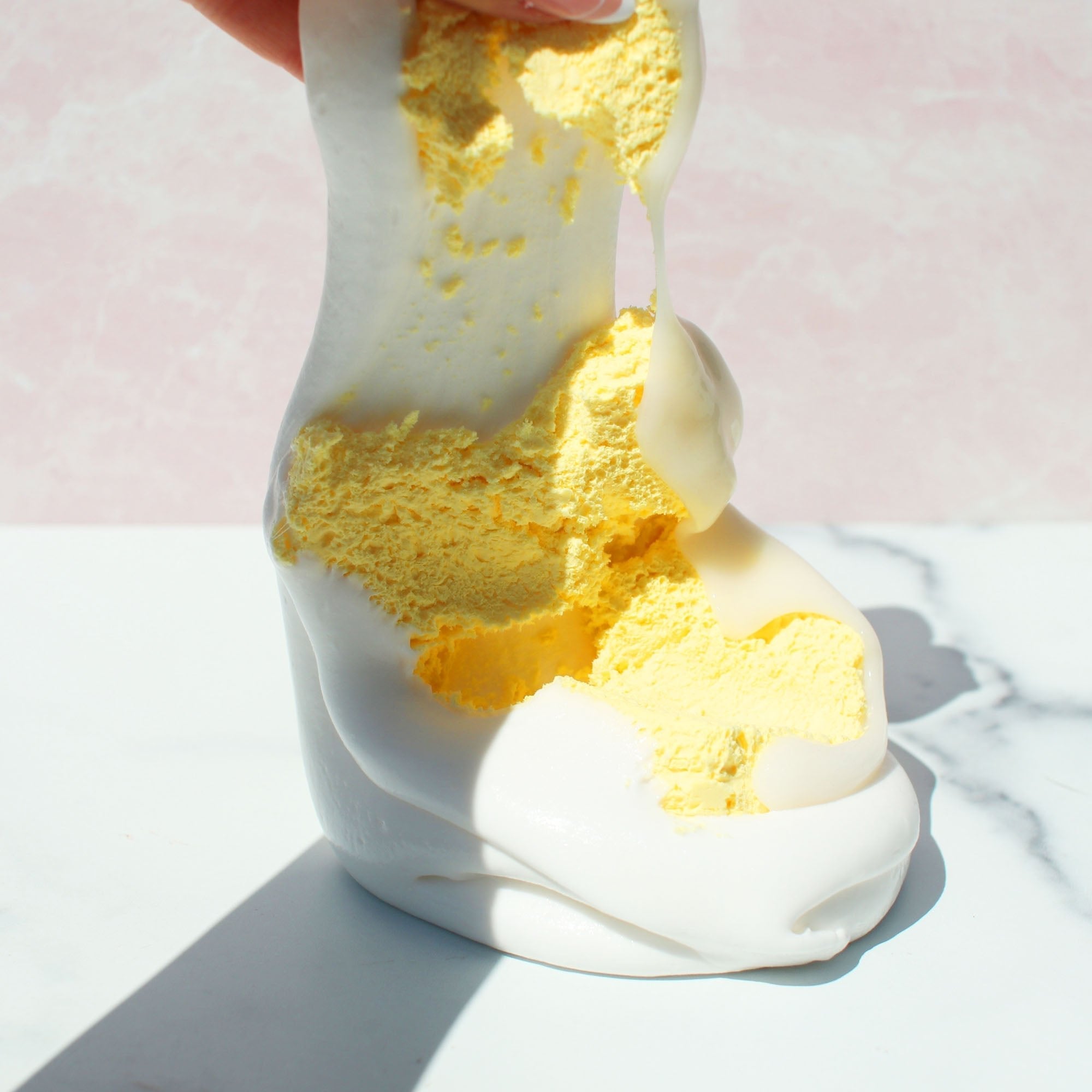 Starbucks Lemon Loaf Cake DIY Clay Butter Slime Fantasies Shop Drizzle Chunky