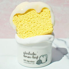 Starbucks Lemon Loaf Cake DIY Clay Butter Slime Fantasies Shop 9oz Front VIew
