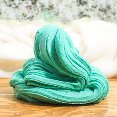 The Frog Prince Cloud Creme Green Gold Butter Slime Fantasies Shop Swirl Layered Mixed