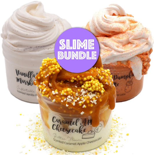 Fall Bundle Slime Kit Box Gift Slime Fantasies Shop 8oz Front View