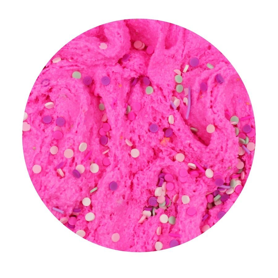 Fizzy Bubble Gum Party Snow Fizz Crunchy Neon Pink Slime Fantasies Shop Texture