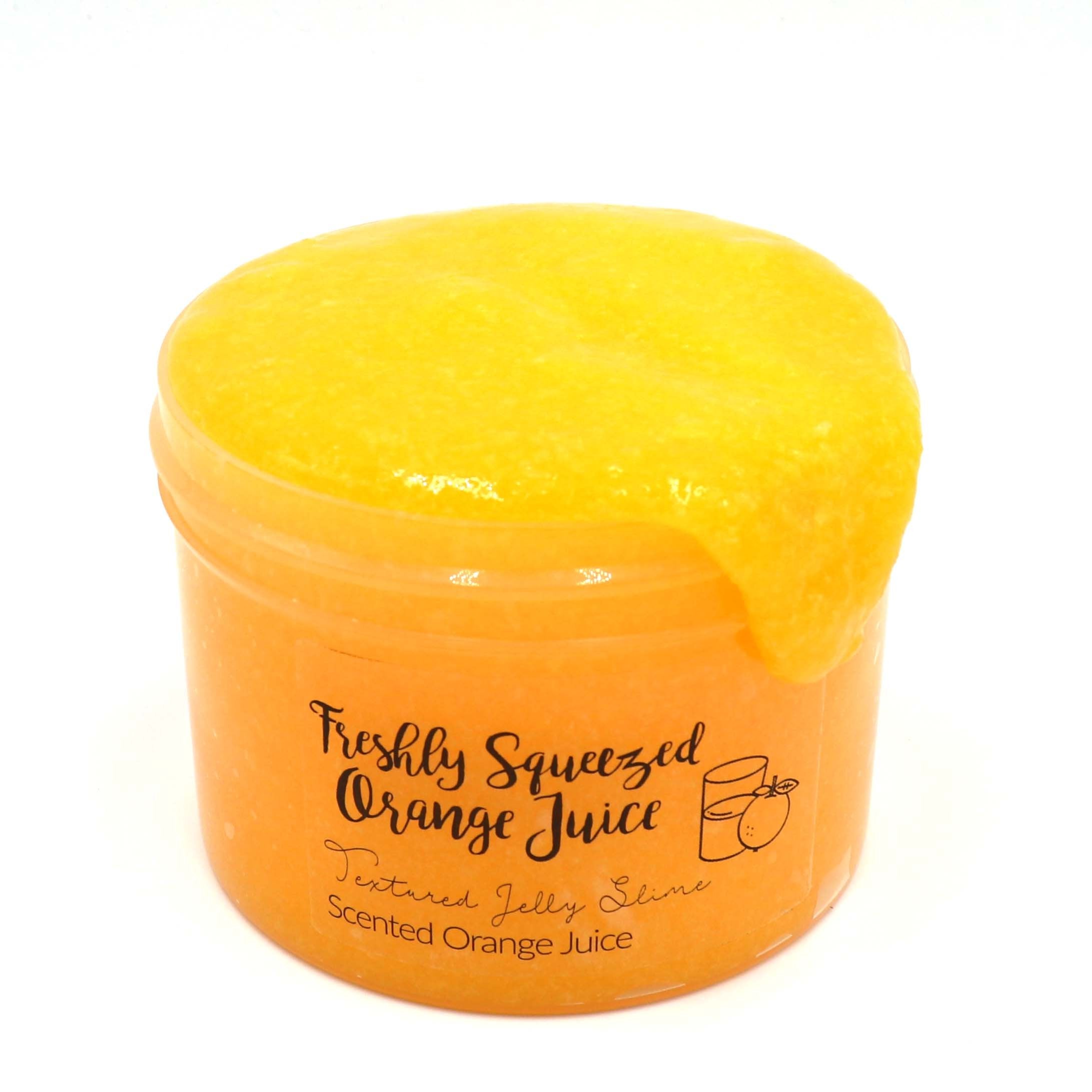 Freshly Squeezed Orange Juice Jelly Slime