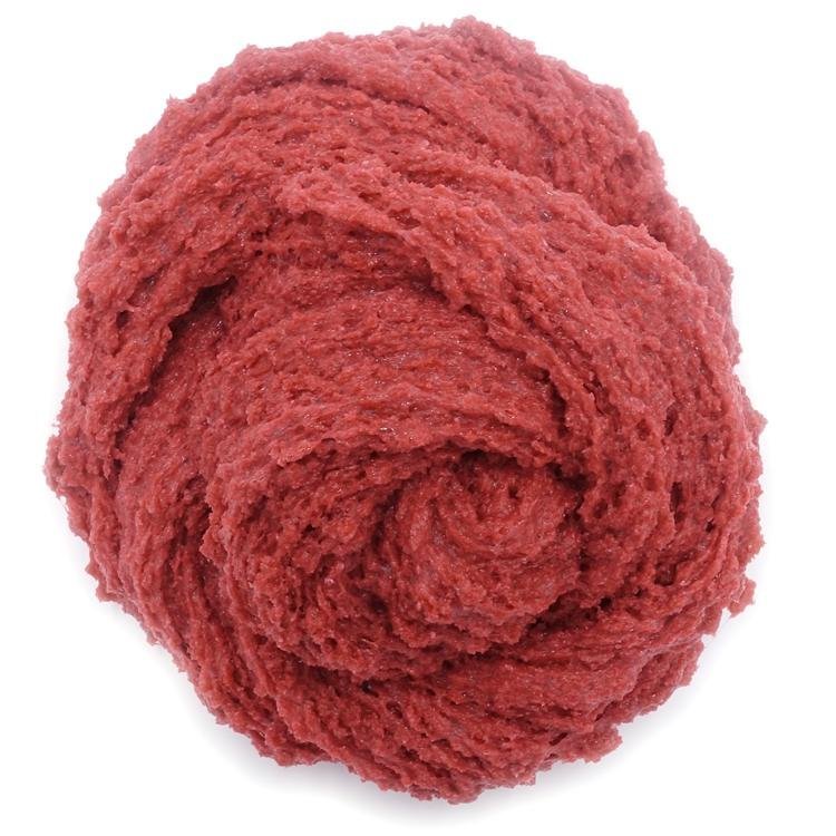 Frosted Cherry Crunch Red Snow Fizz Slime Fantasies Swirl Top View