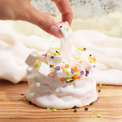 Ghost Jello Halloween Scented Jelly Cube Slime Fantasies Shop 9oz Squeeze 1
