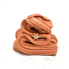 Gingerbread Love Brown Snow Clay Creamy Glitter Butter Christmas Gift Slime Fantasies Shop Swirl Layered