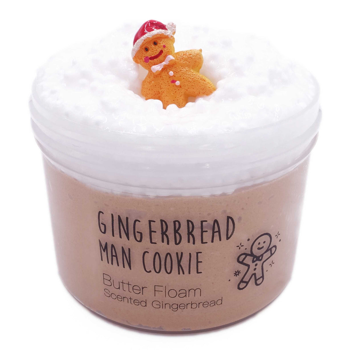 Gingerbread Man Cookie Butter Floam