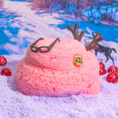 Grandma Got Run Over By a Reindeer Christmas Fluffy White Cloud Slime Fantasies Shop Swirl Assembled