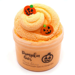 Pumpkin Guts Orange Cloud Fall Halloween Slime Fantasies Shop 8oz Front View