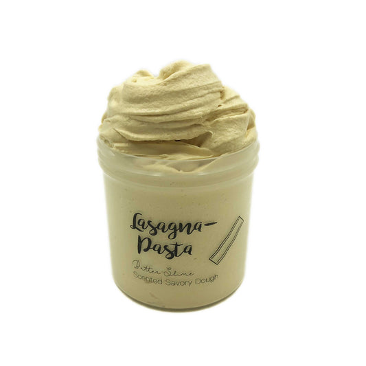 Lasagna Savory Slime Pasta Butter Slime Fantasies 4oz Front View