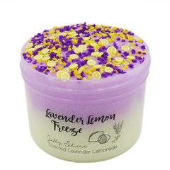 Lavender Lemon Freeze Jelly Slime