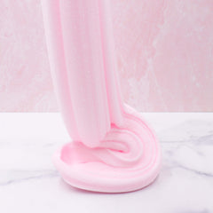 Lil Fluffy Bunny Tail Pastel Pink Strawberry Pina Colada Glitter Fluffy Cloud Slime Fantasies Shop Drizzle