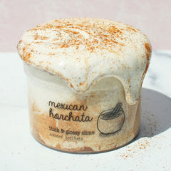 Mexican Horchata Thick Glossy Scented Slime Fantasies Shop 9oz Front View
