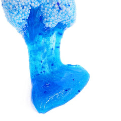Midnight Snow Storm Crunchy Clear Glue Floam