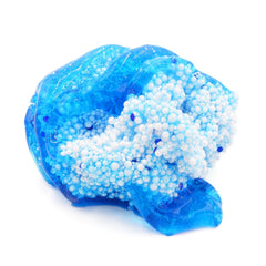 Midnight Snow Storm Crunchy Clear Glue Floam