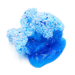 Midnight Snow Storm Crunchy Clear Glue Floam