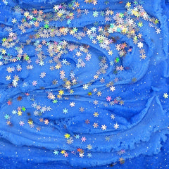 Midnight Snow Storm Blue Icee Glitter Christmas Slime Fantasies Shop Texture